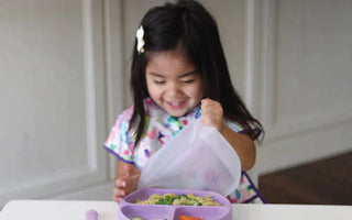 The Smart Design Behind Our Divided Silicone Suction Plates For Littles! - Bumkins