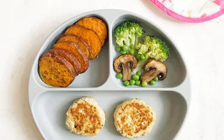 Baby-Led Weaning Recipes For The Whole Family: Salmon and Broccoli Burgers - Bumkins