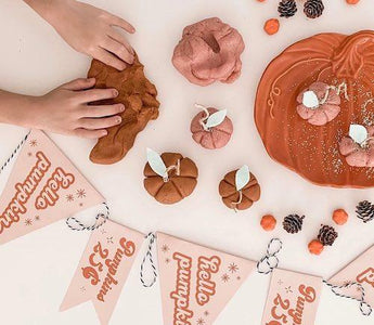 DIY FALL✨Scented Pumpkin Pie Play Dough Recipe - Bumkins