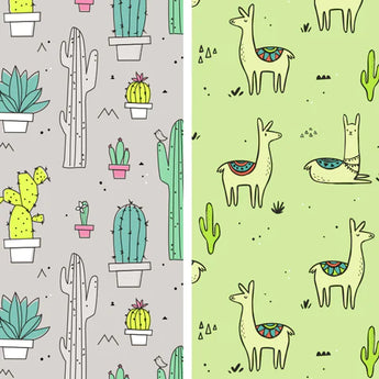 Cacti + Llamas Collection