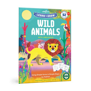 Learn to Draw, Wild Animals with Stickers