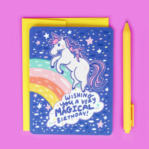 Birthday Card, Unicorn