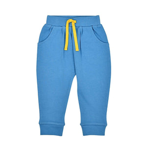 Organic Cotton Pants, Ripple Blue