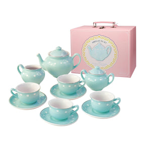 Porcelain Tea Set, Mint