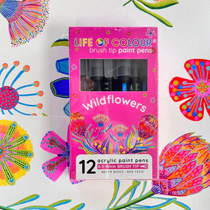 Acrylic Paint Pens, Wildflowers