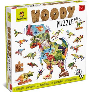 Woody Puzzle, Dinosaur