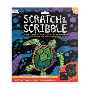 Scratch & Scribble, Ocean Life