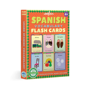 Flash Cards, Spanish Vocabulary