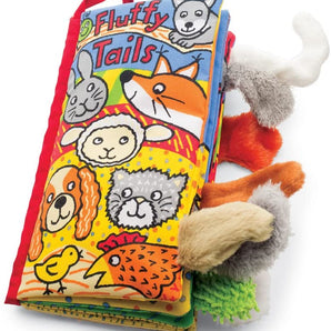 Jellycat, Fluffy Tails Cloth Book
