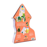 Floss and Rocks 20 Piece Puzzle, Fairy Tale features chunky pieces and playful illustrations to create a charming princess tower.