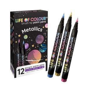 Acrylic Paint Pens, Metallic