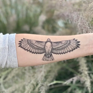 NatureTats, Temporary Tattoo Hawk