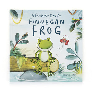 Jellycat,  A Fantastic Day for Finnegan Frog Book