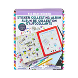 Express creativity with the colorful Sticker Collecting Album by Hotaling Imports, featuring decorated pages and included markers.