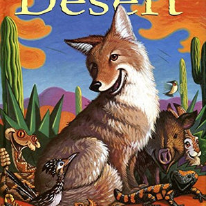 Way Out In The Desert Hardcover Book