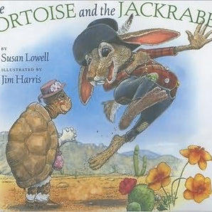 "The Tortoise and the Jackrabbit" Book By Susan Lowell