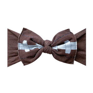Baby Bling Knot Bow, End Zone