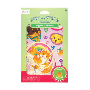 Scented Stickers, Puppies and Peaches