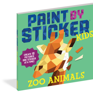 Paint by Sticker, Zoo Animals