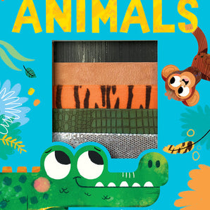 Touch and Feel Tower Animals Board Book