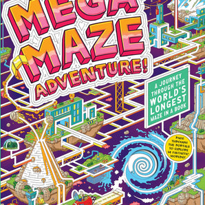 Mega-Maze Adventure Activity Book