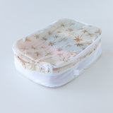 A Bumkins Packing Cube 2 Pack: Palm Daze is shown at an angle on a white background.