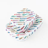 Bumkins Packing Cube 2 Pack: Mickey & Friends Varsity are stacked neatly on a white background.