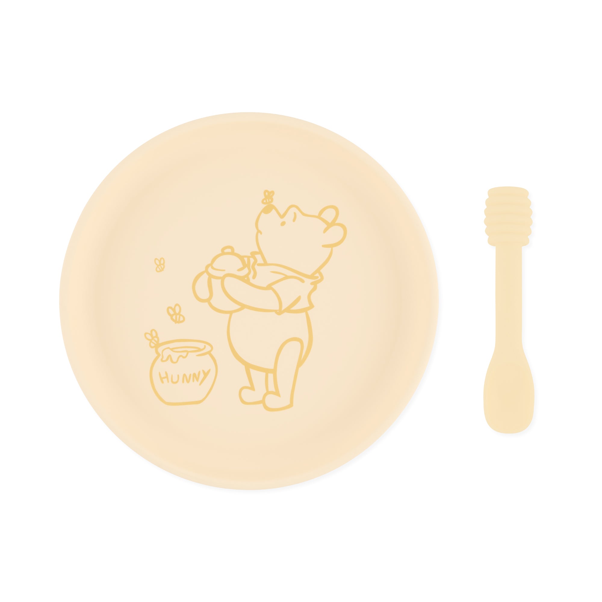 Silicone Plate + Spoon Set: Disney Winnie the Pooh
