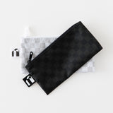 Roamio by Bumkins Reusable Snack Bag, Small 2 Pack: Rich & Boujee lays stacked on a white background.