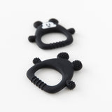 Two Bumkins Silicone Flat Teether: Mickey Mouse shown front and back on a white background.