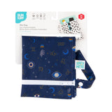 Bumkins Wet Bag: Evil Eye is shown folded on white cardboard packaging.