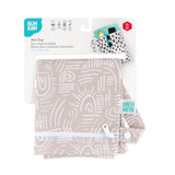 Bumkins Wet Bag: Wander is shown folded on white cardboard packaging.