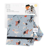 Bumkins Wet Bag: No Tricks, Just Treats is shown folded on white cardboard packaging.