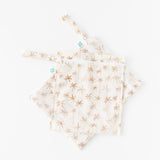 Bumkins Wet Bag + Wet/Dry Bag Set: Palm Daze lays stacked on a white background.