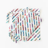 Bumkins Wet Bag + Wet/Dry Clutch Set: Disney Mickey & Friends Varsity lays stacked on a white background.