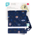 Bumkins Wet/Dry Bag: Evil Eye is shown folded in its packaging.