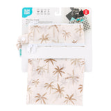 Bumkins Wet/Dry Clutch: Palm Daze is shown folded in its packaging.
