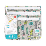 Bumkins Clear Travel Bag 3-Pack: Cacti is shown with its packaging tag.