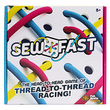 Sew Fast by Fat Brain Toy Co: Race thread-to-thread with vibrant threads and challenge cards.