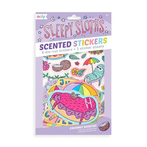 Scented Stickers, Sleepy Sloths