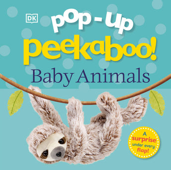 Pop-Up Peekaboo! Baby Animals Pop-Up Book by Random House features a sloth in a rainforest adventure with surprises under every flap!.