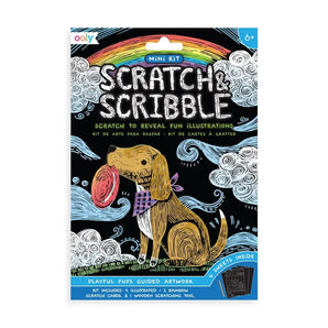 Mini Scratch & Scribble, Playful Pups
