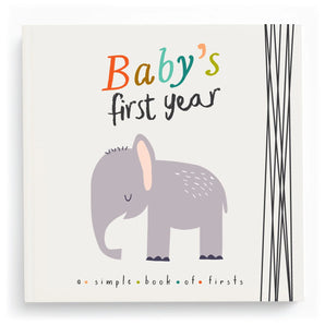 Baby Memory Book, Little Animal Lover