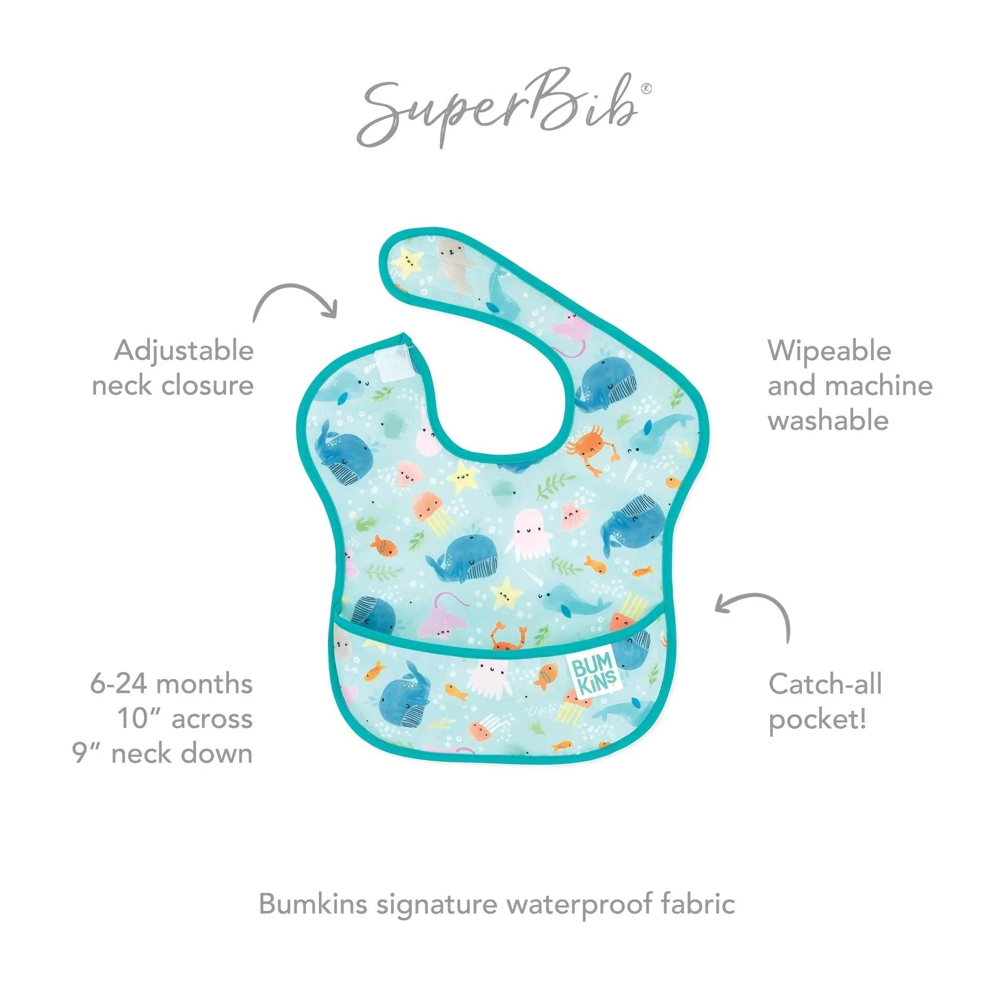 SuperBib®: Ocean Life - Bumkins