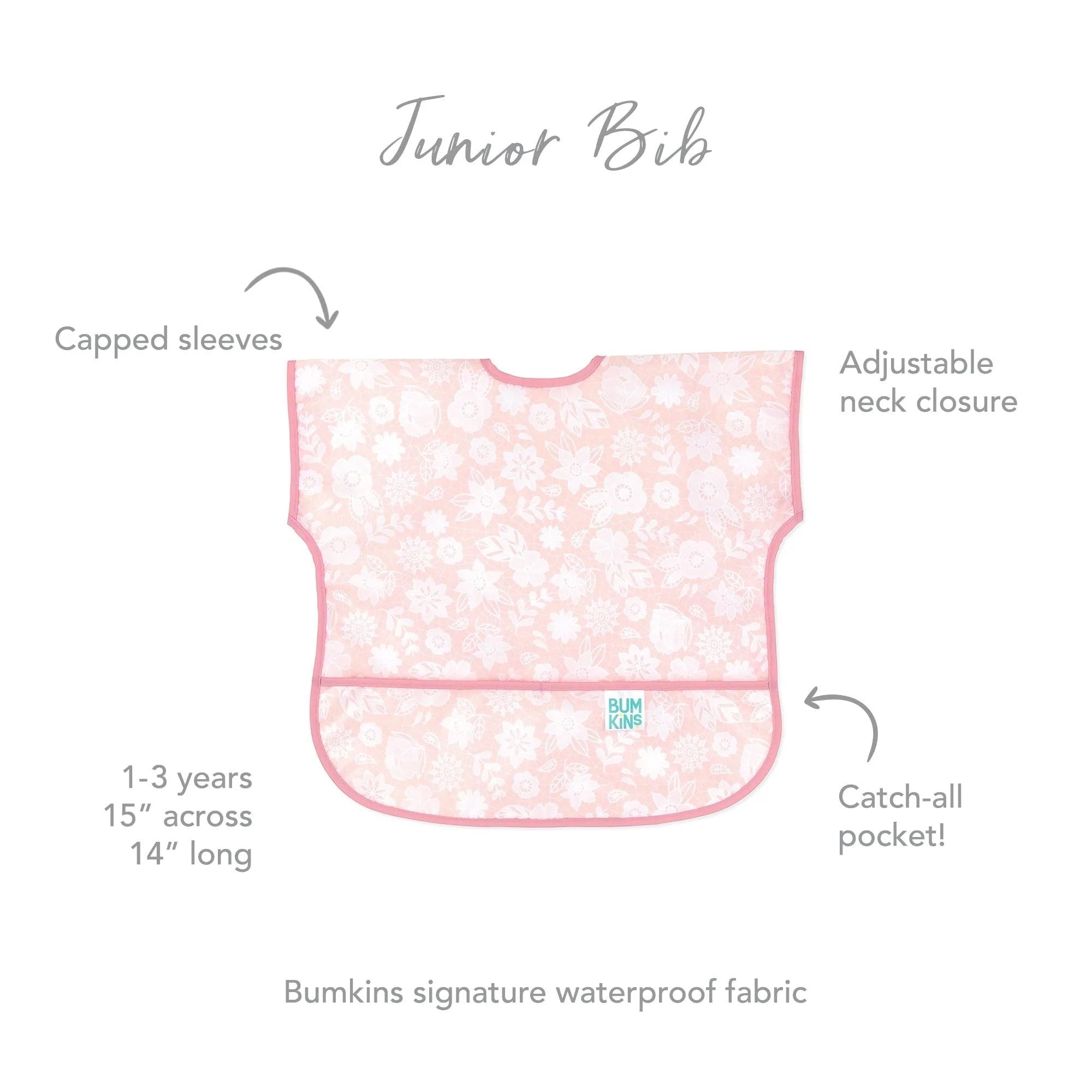 Junior Bib: Lace - Bumkins