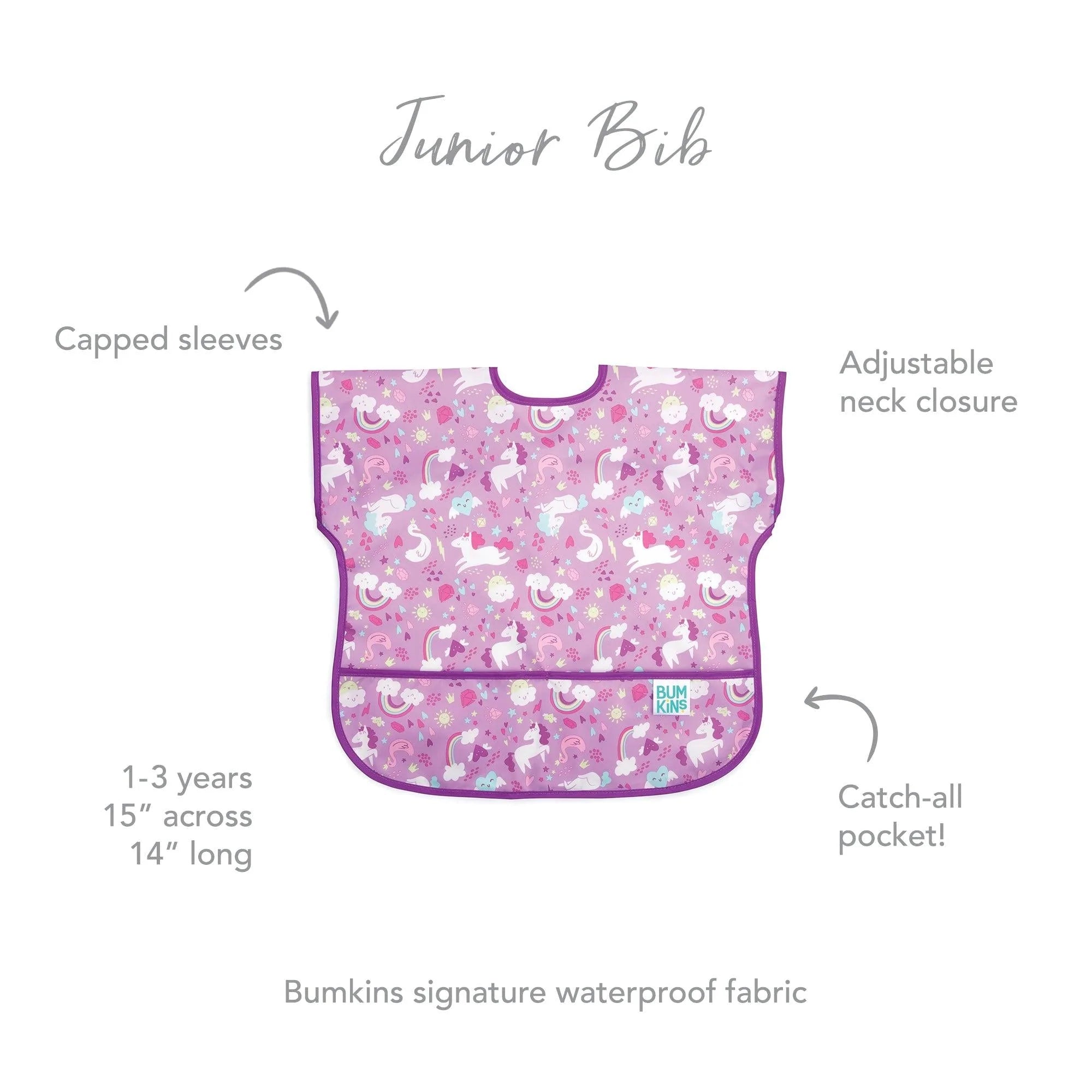 Junior Bib: Unicorns - Bumkins