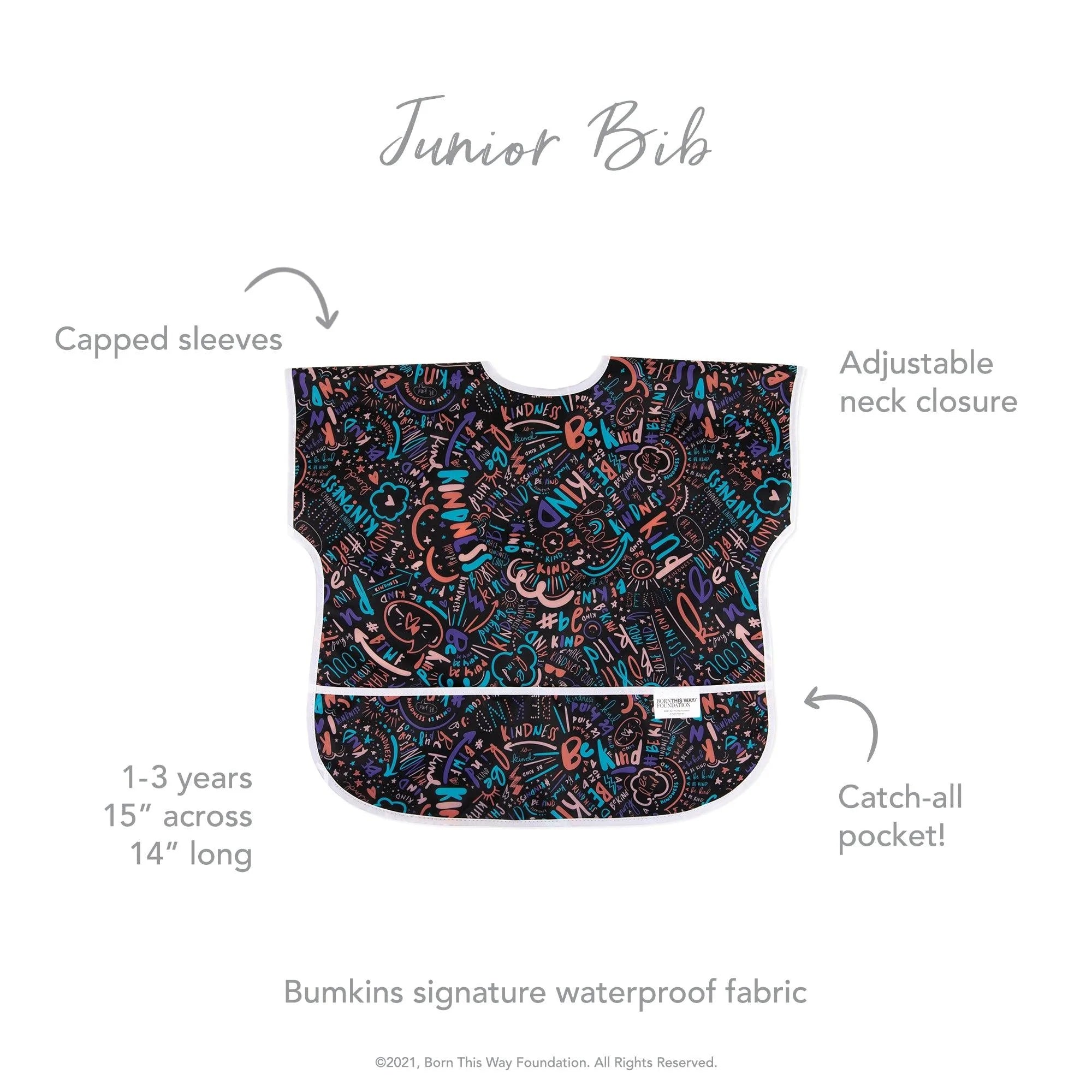 Junior Bib: Channel Kindness - Bumkins