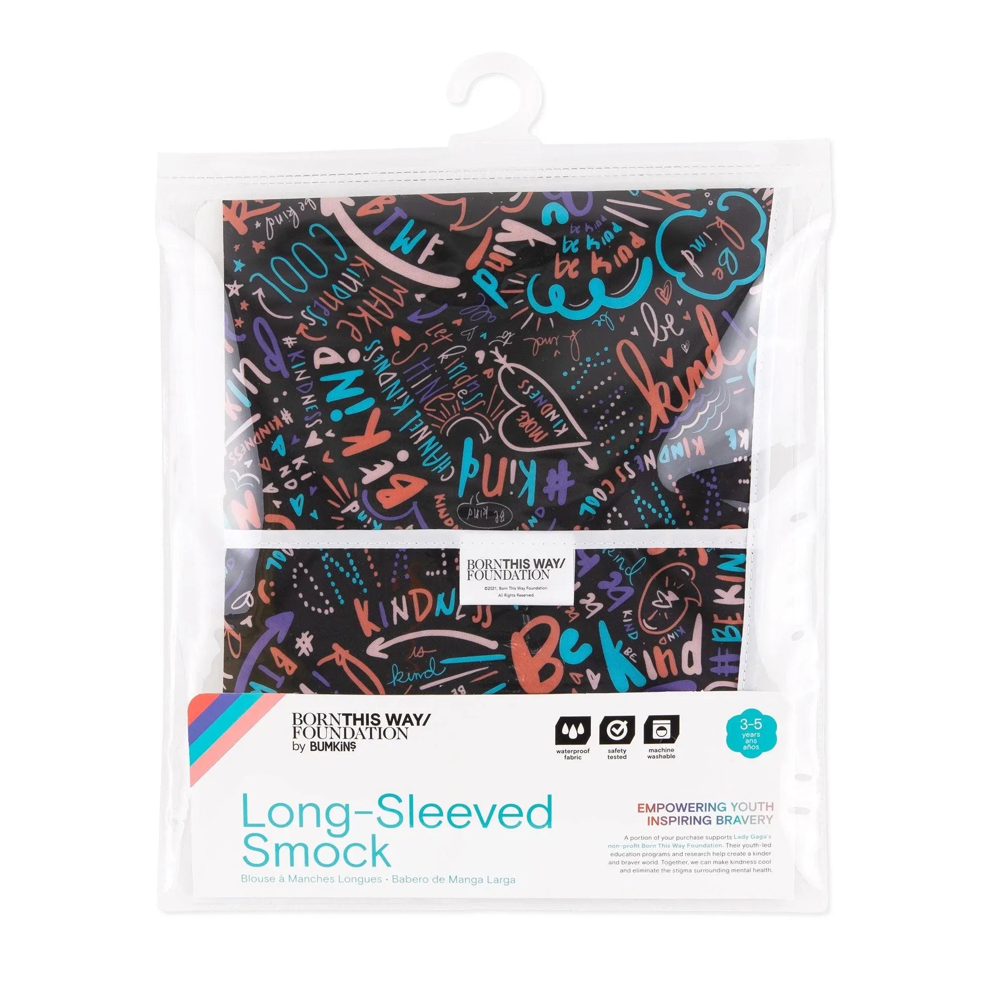 Long-Sleeved Art Smock: Channel Kindness - Bumkins