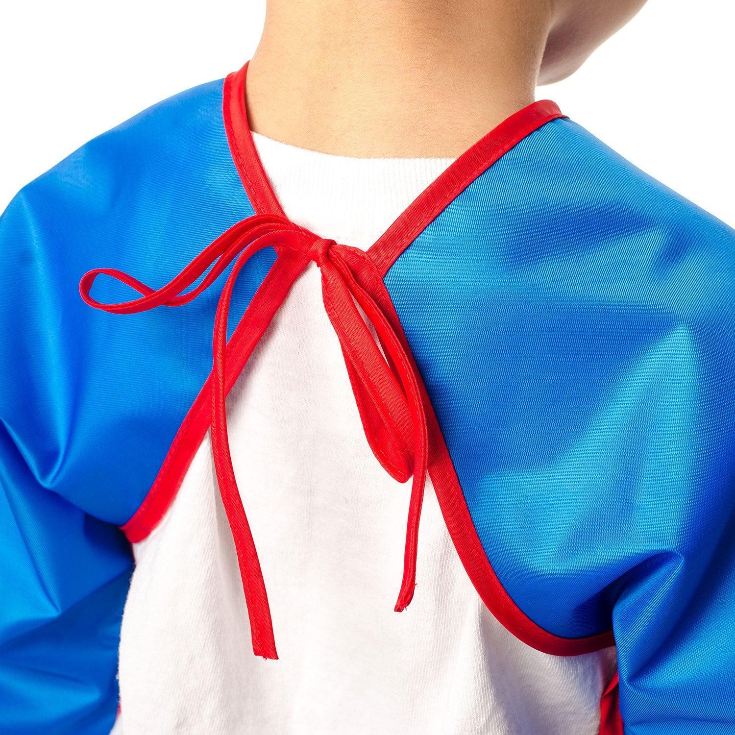 Sleeved Bib: Superman - Bumkins