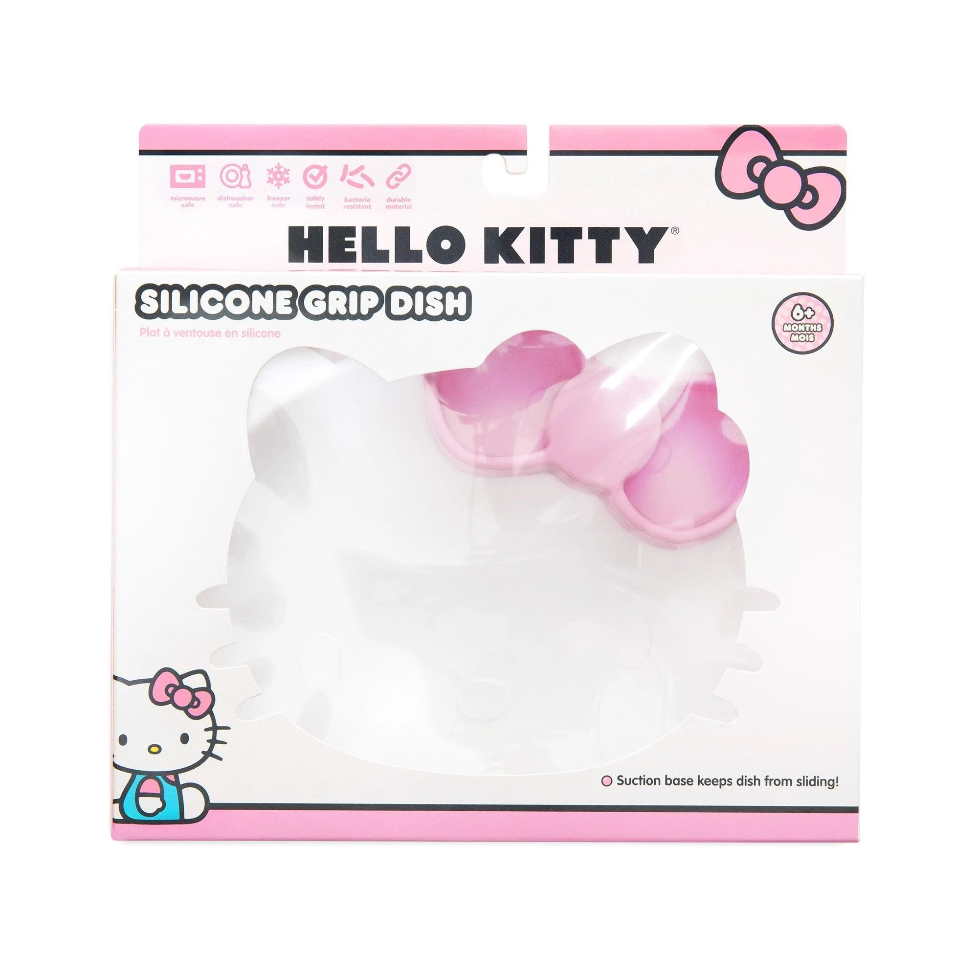 Silicone Grip Dish: Hello Kitty® - Bumkins